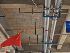 确山管廊支架的安装方法